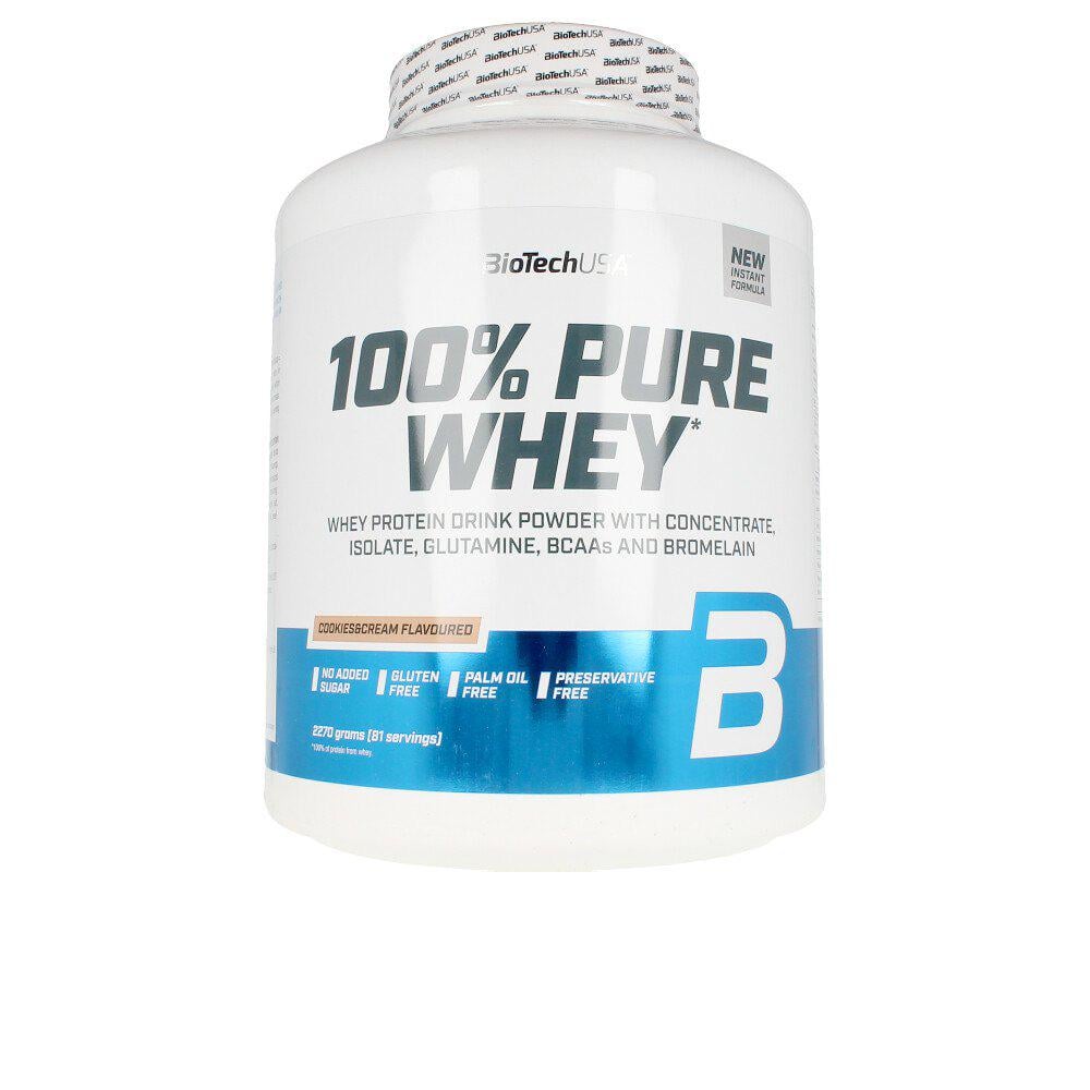 Протеин BioTech 100 Pure Whey Cookies-cream 2270 г (00000024194)
