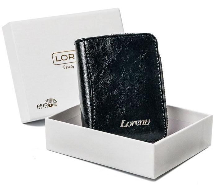 Кошелек женский кожаный LORENTI 5157-BPR-RFID-1301 Черный