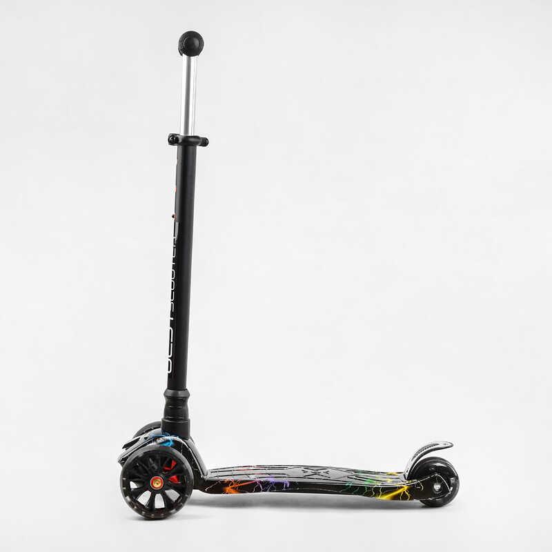 Самокат трехколесный Best Scooter MAXI S - 11055 колеса PU со светом Самокат трехколесный Best Scooter MAXI S - 11055 колеса PU со светом
