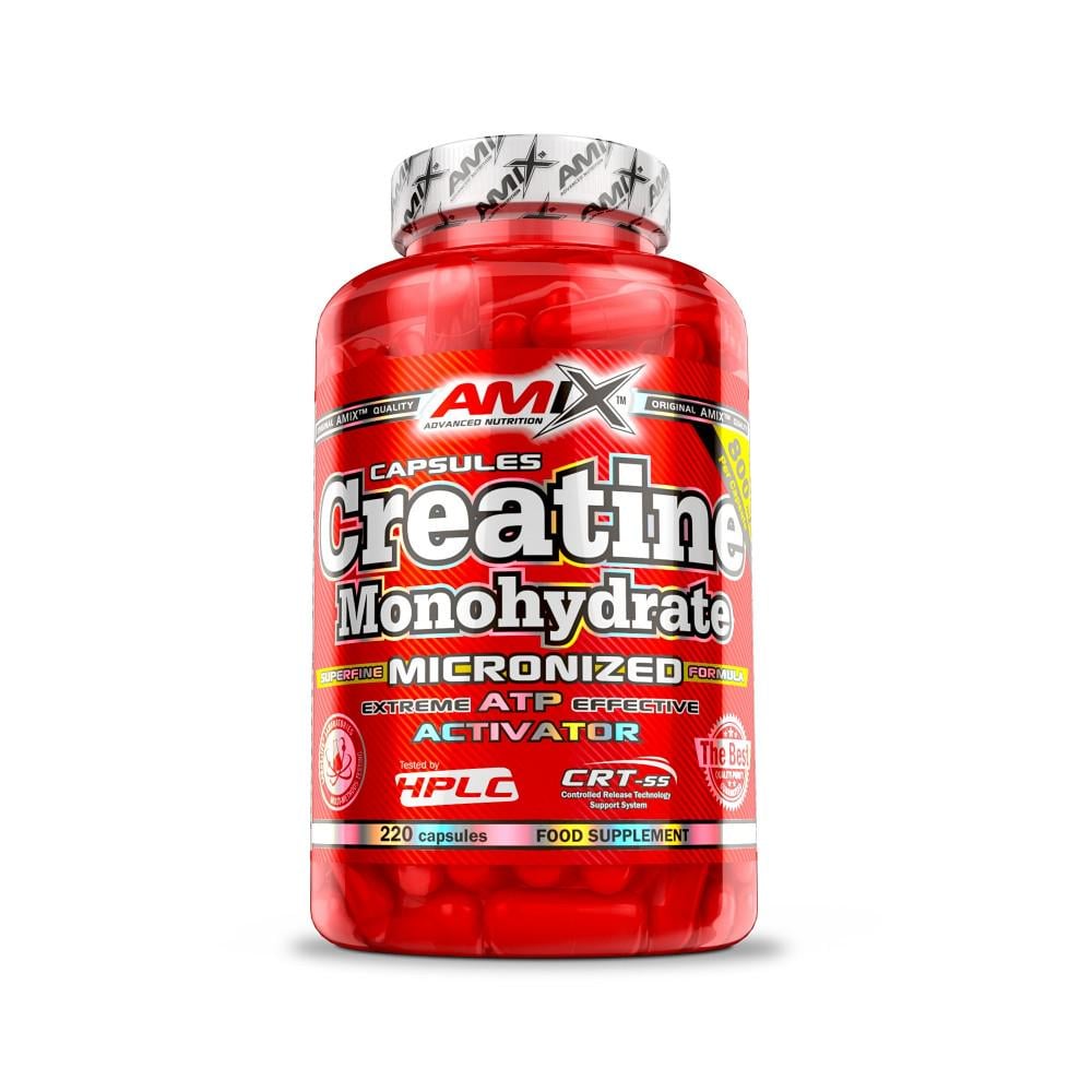 Креатин Amix Creatine Monohydrate 800 mg 220 caps - фото 1