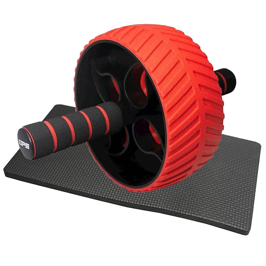 Колесо для преса Power System PS-4107 Full Grip AB та килимок Red/Black