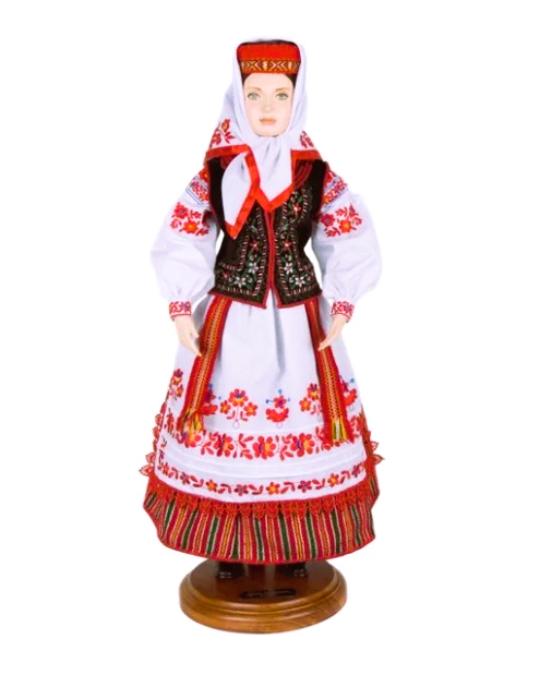 Кукла этническая фарфоровая Ополье Львовщина (1900003) Кукла этническая фарфоровая Ополье Львовщина (1900003)