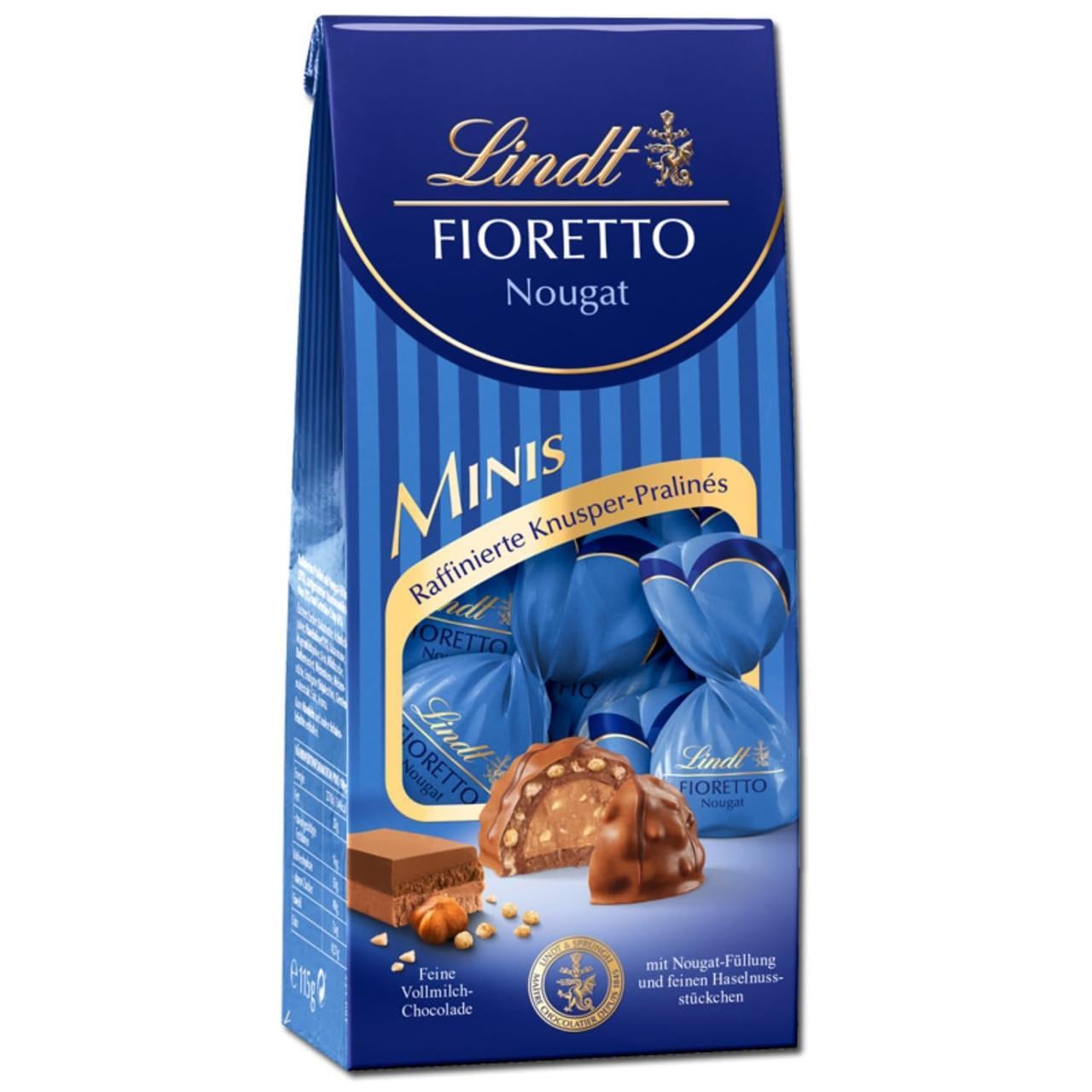 Конфеты шоколадные Lindt Fioretto Minis Nougat 115 г (2579750303) Конфеты шоколадные Lindt Fioretto Minis Nougat 115 г (2579750303)