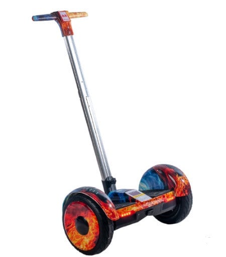 Гироскутер с ручкой А8 Smart Balance 10.5" огонь и лед - фото 2 Гироскутер с ручкой А8 Smart Balance 10.5" огонь и лед - фото 2