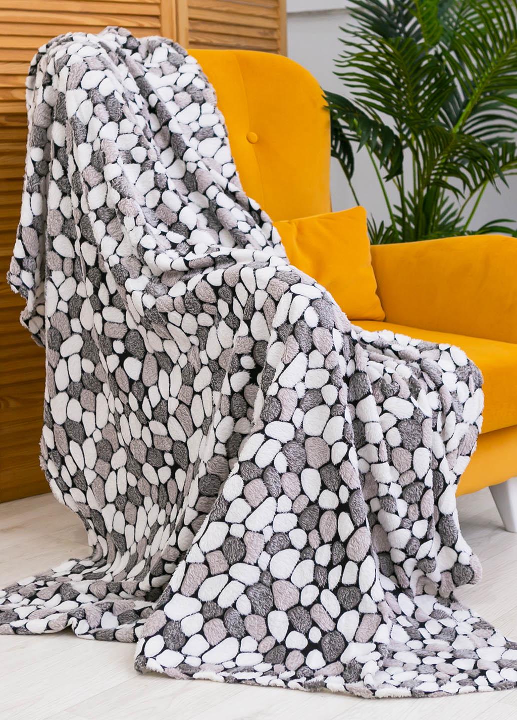 Покрывало велюровое с рисунком 180х200 см (1003-1)