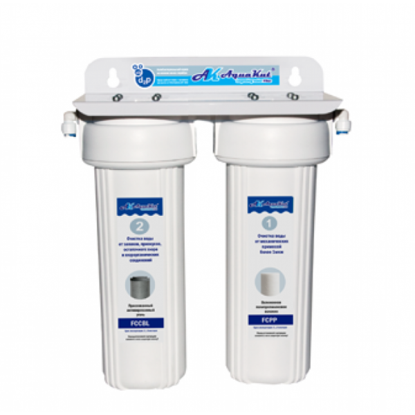 Фильтр под мойку FPR-2 двухступенчатый премиум очистки (104-163).