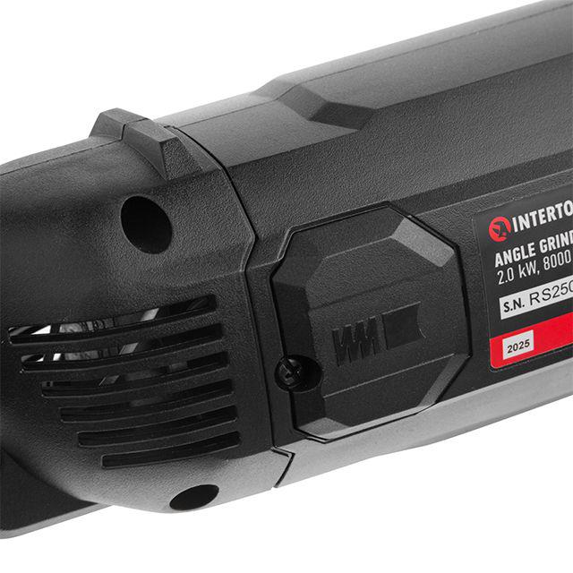 Шлифмашина угловая Intertool плавный пуск 1800 Вт 180 мм 8000 об/мин (000050391) - фото 11
