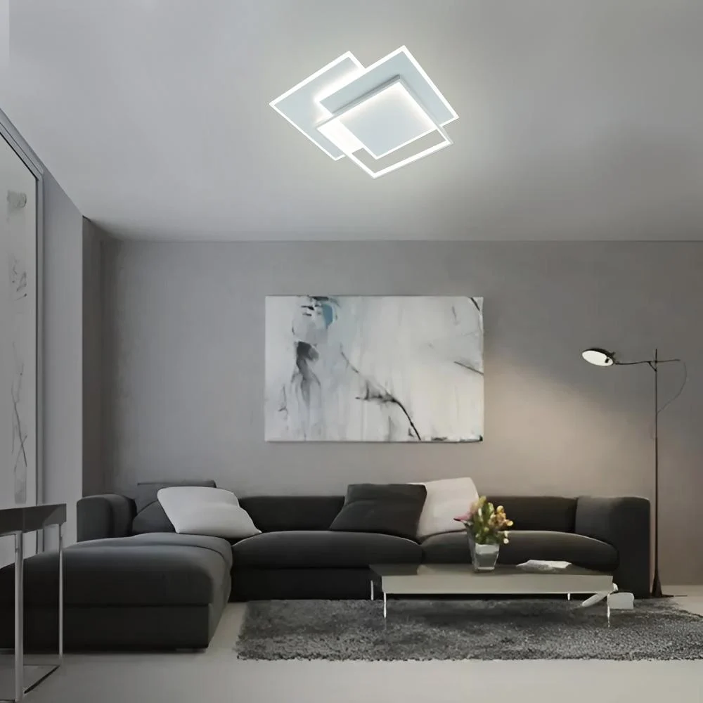 Люстра ESLLSE VEGA TRIPLE 3S с пультом 70W 470х470х60 мм Белый (10110) - фото 5 Люстра ESLLSE VEGA TRIPLE 3S с пультом 70W 470х470х60 мм Белый (10110) - фото 5