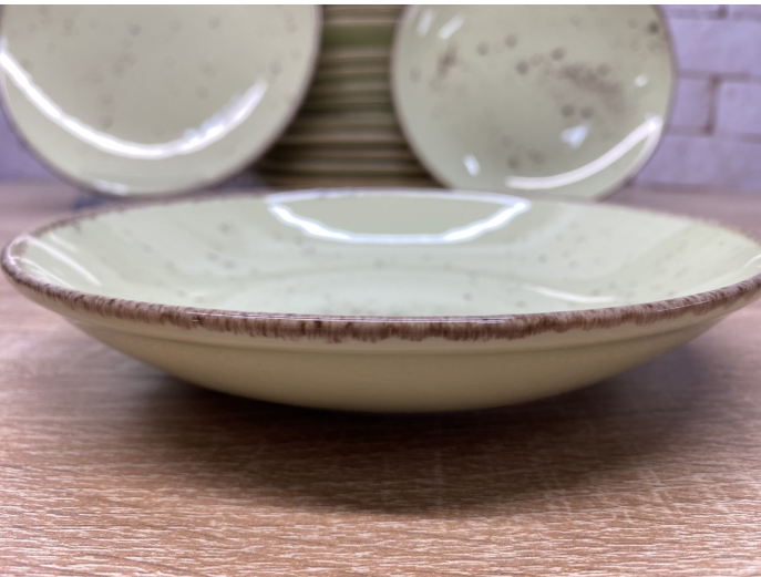 Сервиз столовый OMS TULU фарфор 6 персон 24 пр. Фисташковый (KL24-Fistik) - фото 10