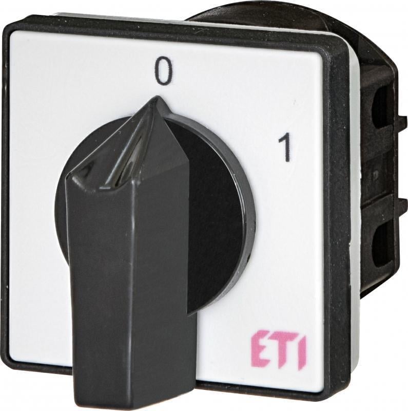 Переключатель пакетный ETI CS 25 90 U 0-1 1P 25A 480V (4773002)