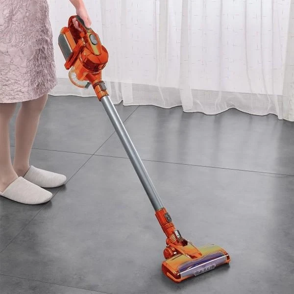 Пылесос аккумуляторный VAC100Pro 2в1 Оранжевый - фото 2 Пылесос аккумуляторный VAC100Pro 2в1 Оранжевый - фото 2