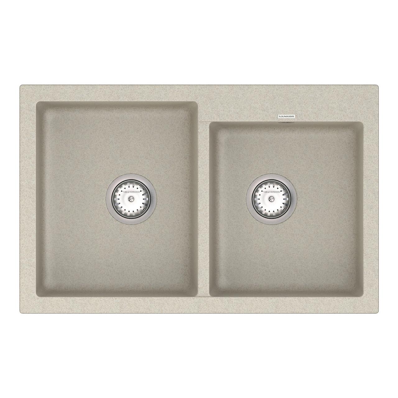 Кухонна мойка с сифоном Orman OMP 05.80 Terra