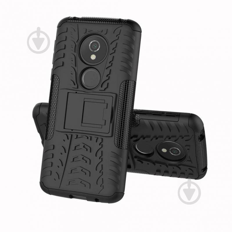 Чохол Armor Case для Motorola Moto E5 Play XT1921 Чорний (hub_eVwy10585) - фото 3