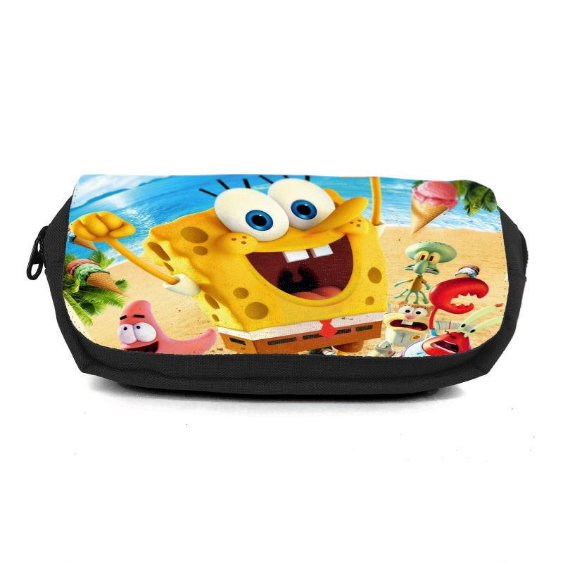 Пенал школьный Спанч Боб SpongeBob SPB-0012 Черный (1479353927)