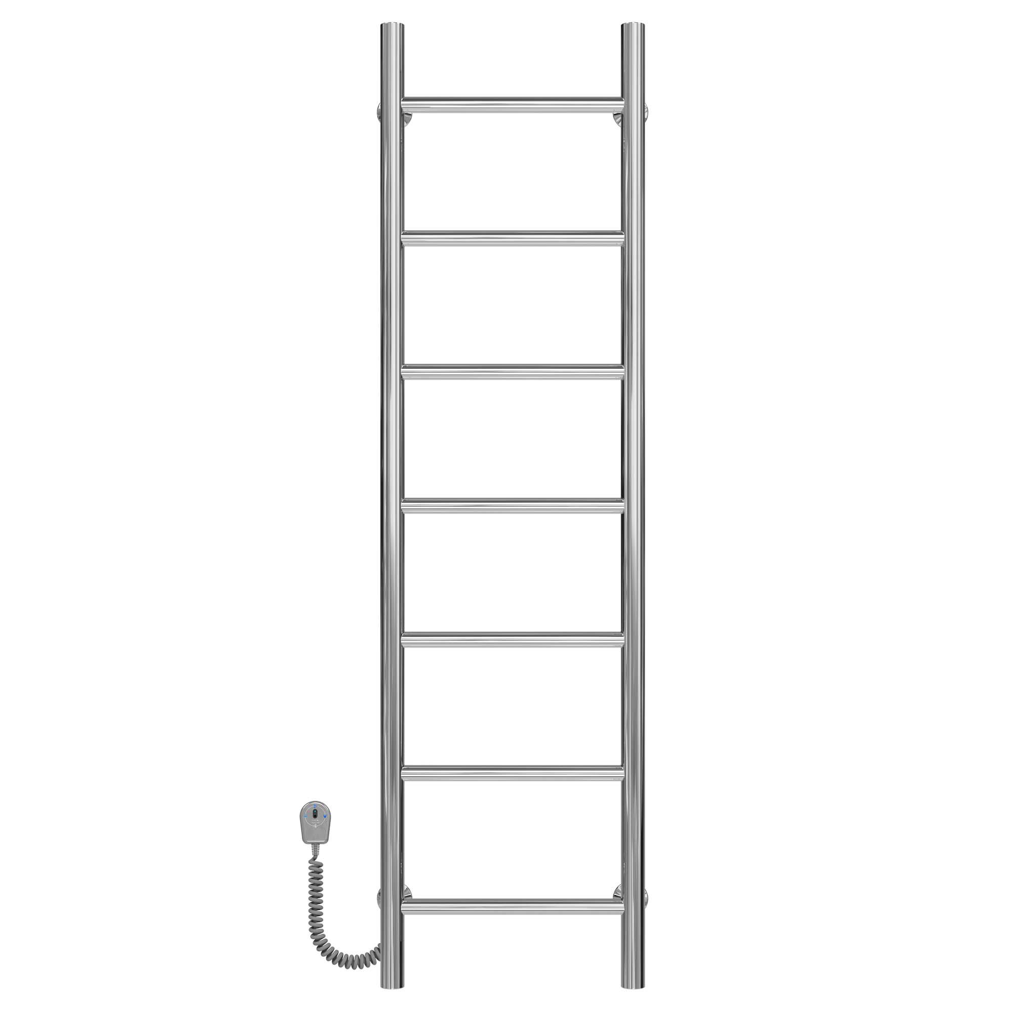 Полотенцесушитель электрический Deffi Орион П7 EF16 нержавеющая сталь 400х1200 мм Хром (C.OR.120.40.7.ECL5)