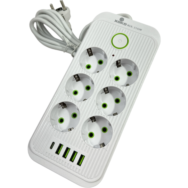 Удлинитель электрический QL-1075U 5 м (23702266) Удлинитель электрический QL-1075U 5 м (23702266)