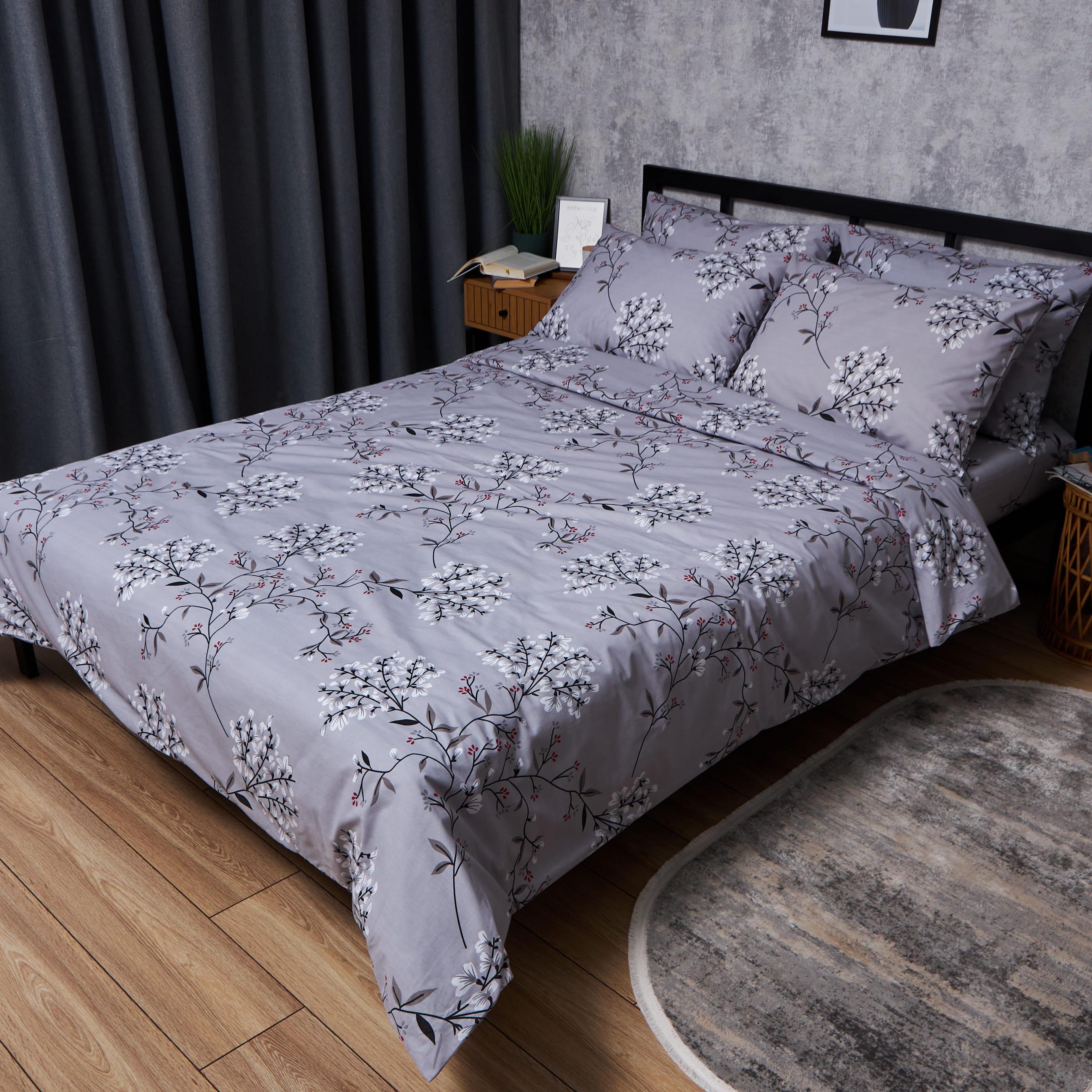 Пододеяльник Moon&Star Gold Люкс Winter Branches бязь полуторный 143x210 см (MS-870000805)