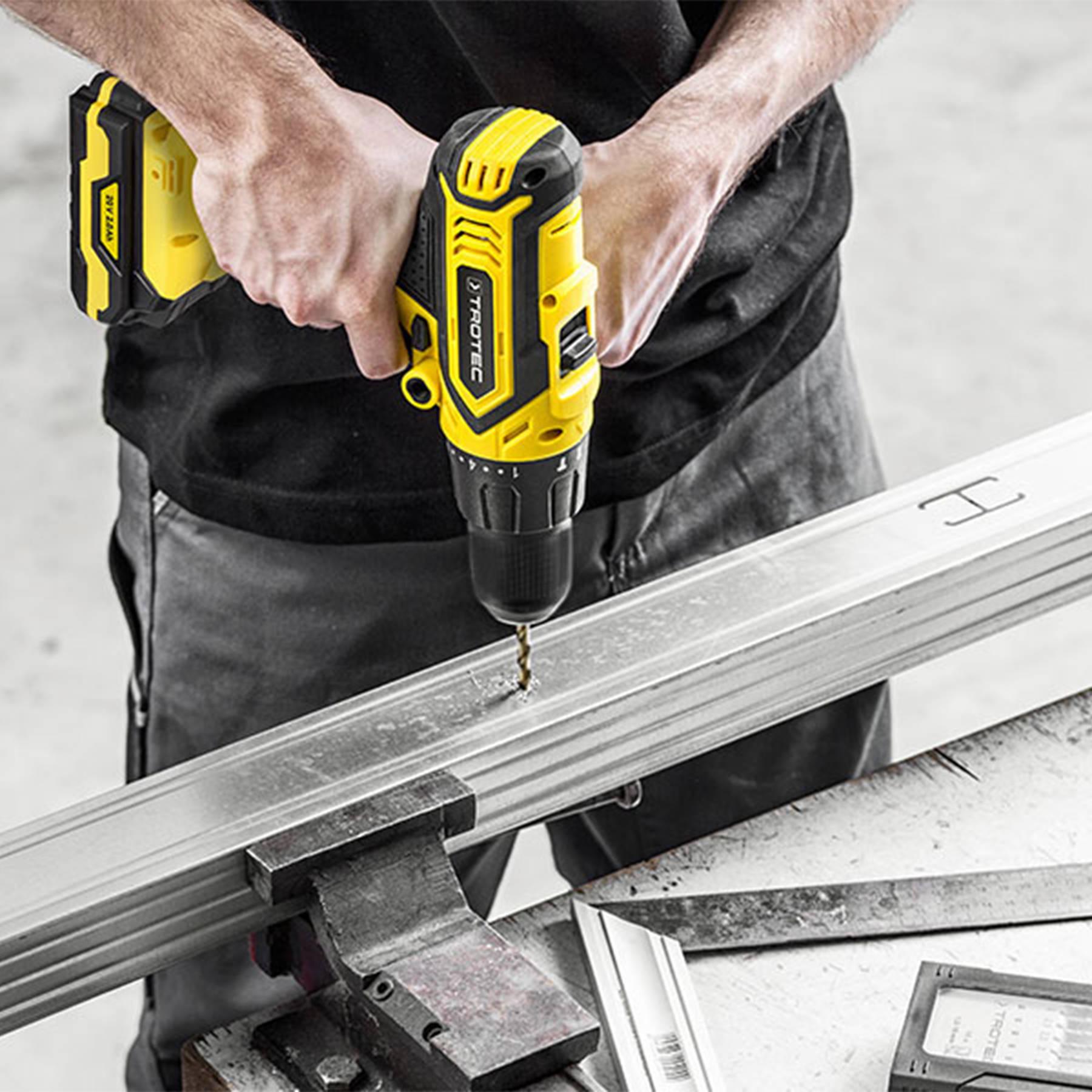 Дриль-шурупокрут акумуляторний Trotec PHDS 11-20V ударний з кейсом (4410000502) - фото 18