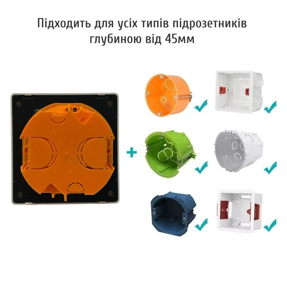 Розетка Folem RZ2 з висувними кабелями Type-C Lightning/портами Type-C/USB та швидким заряджанням 20W PD3.0 QC3.0 Білий - фото 3