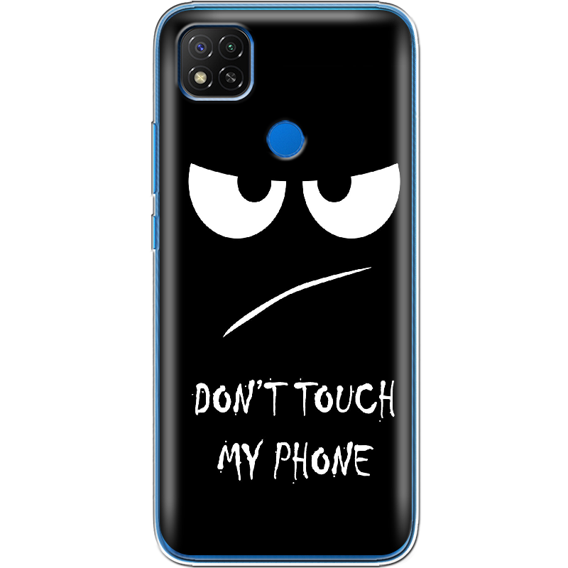 Чохол Boxface Xiaomi Redmi 9C Don't Touch my Phone Прозорий силікон (40879-up535-40879)