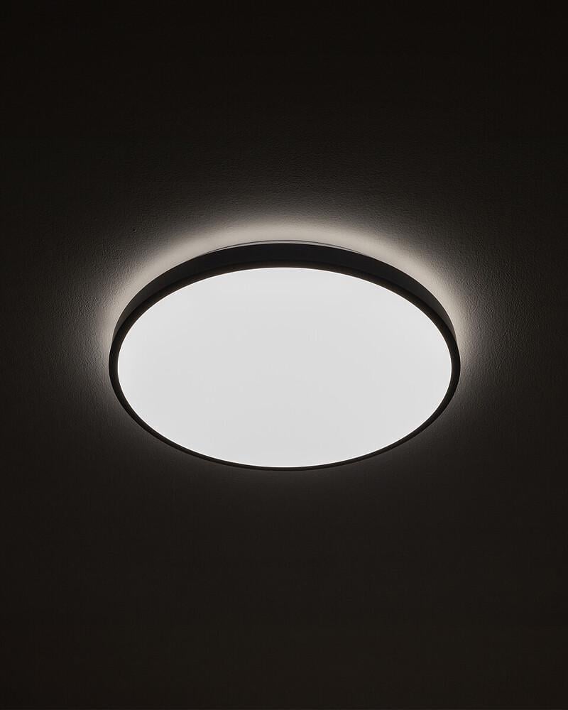 Стельовий світильник Nowodvorski 10971 Agnes Round LED Pro 22W 3000K 1600Lm IP44 Чорний (24576031) - фото 2 Стельовий світильник Nowodvorski 10971 Agnes Round LED Pro 22W 3000K 1600Lm IP44 Чорний (24576031) - фото 2