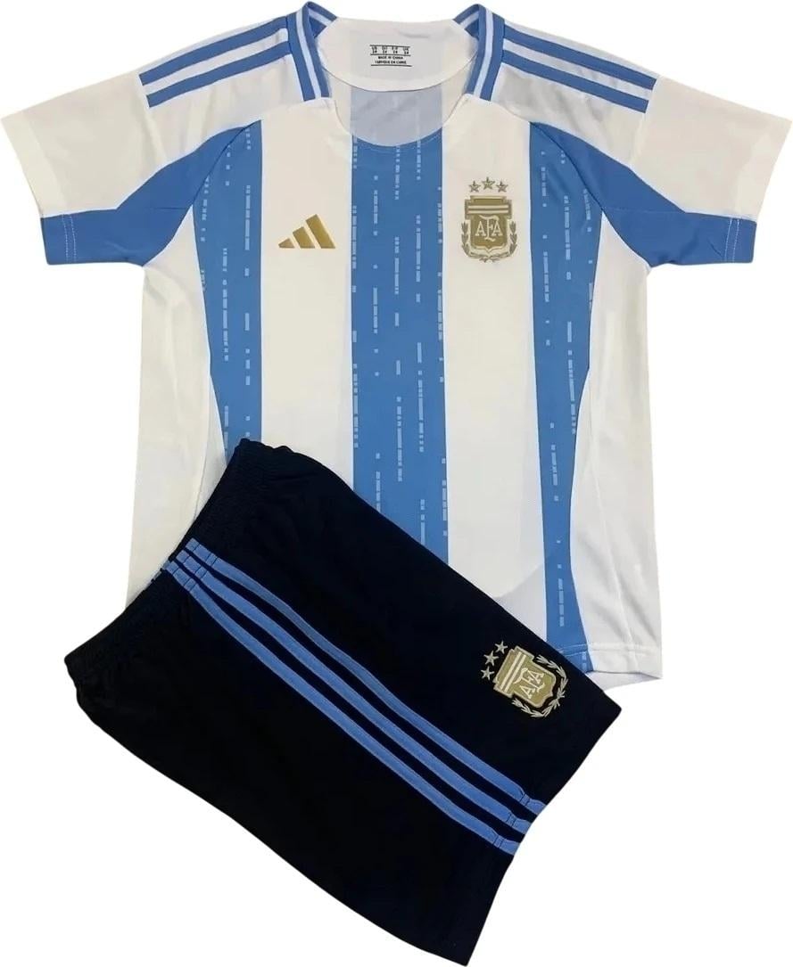 Футбольная форма сборной Аргентины 2024-2025 домашняя S Голубо-черный (F0186)