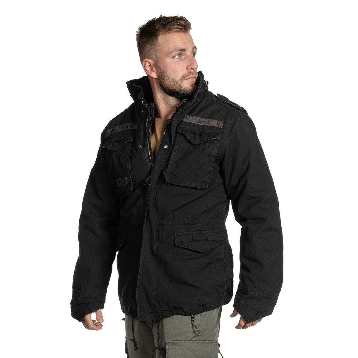 Куртка Brandit M65 Jacket Man L Black (3101/2L) - фото 2