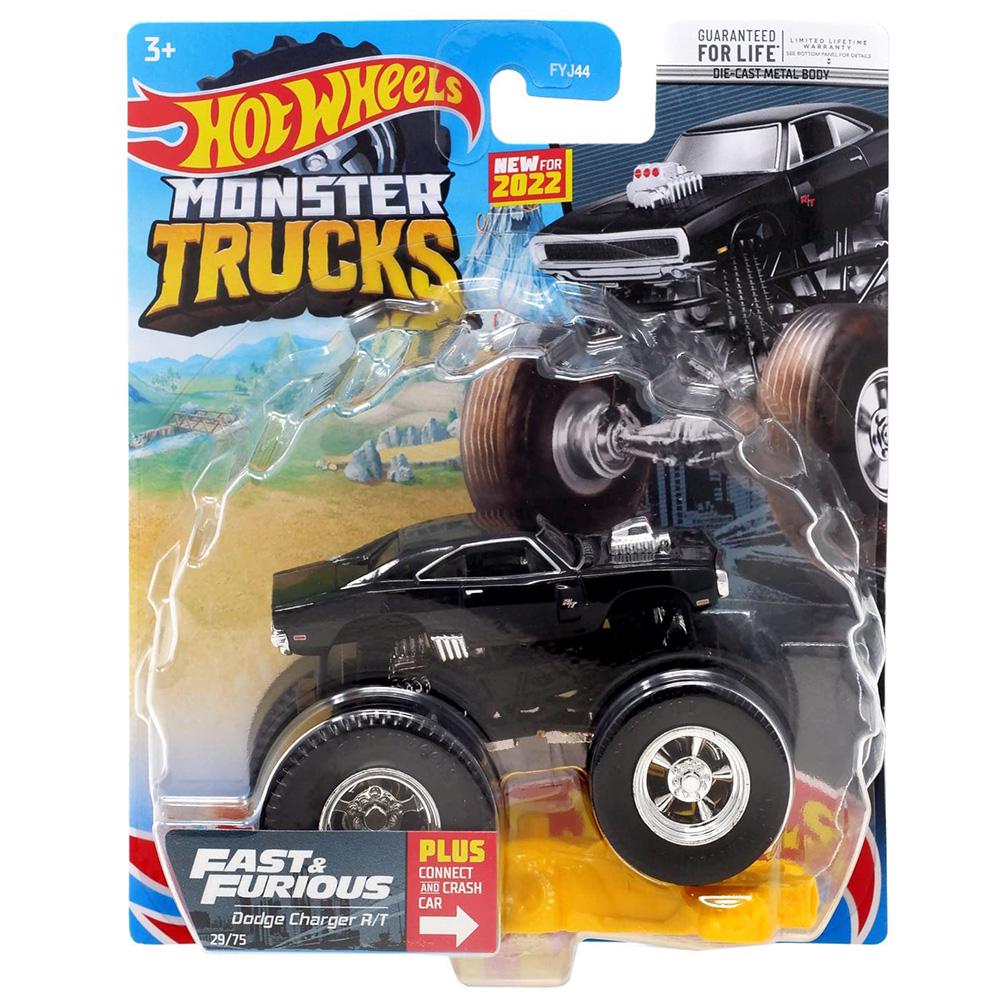 Машинка-внедорожник Hot Wheels Monster Trucks Fast and Furious Dodge Charger FYJ44-143 (165550)