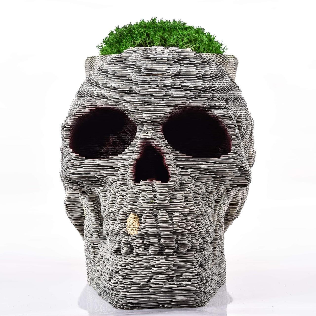 Пазл картонный Daisy 3D Череп Skull 94 детали