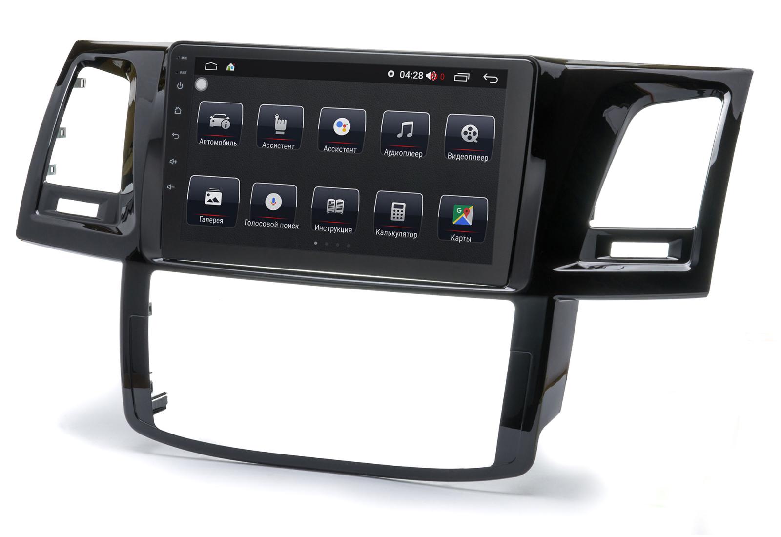 Штатная автомагнитола Prime-X 22-987/9B Toyota Fortuner/Hilux 2011-2015