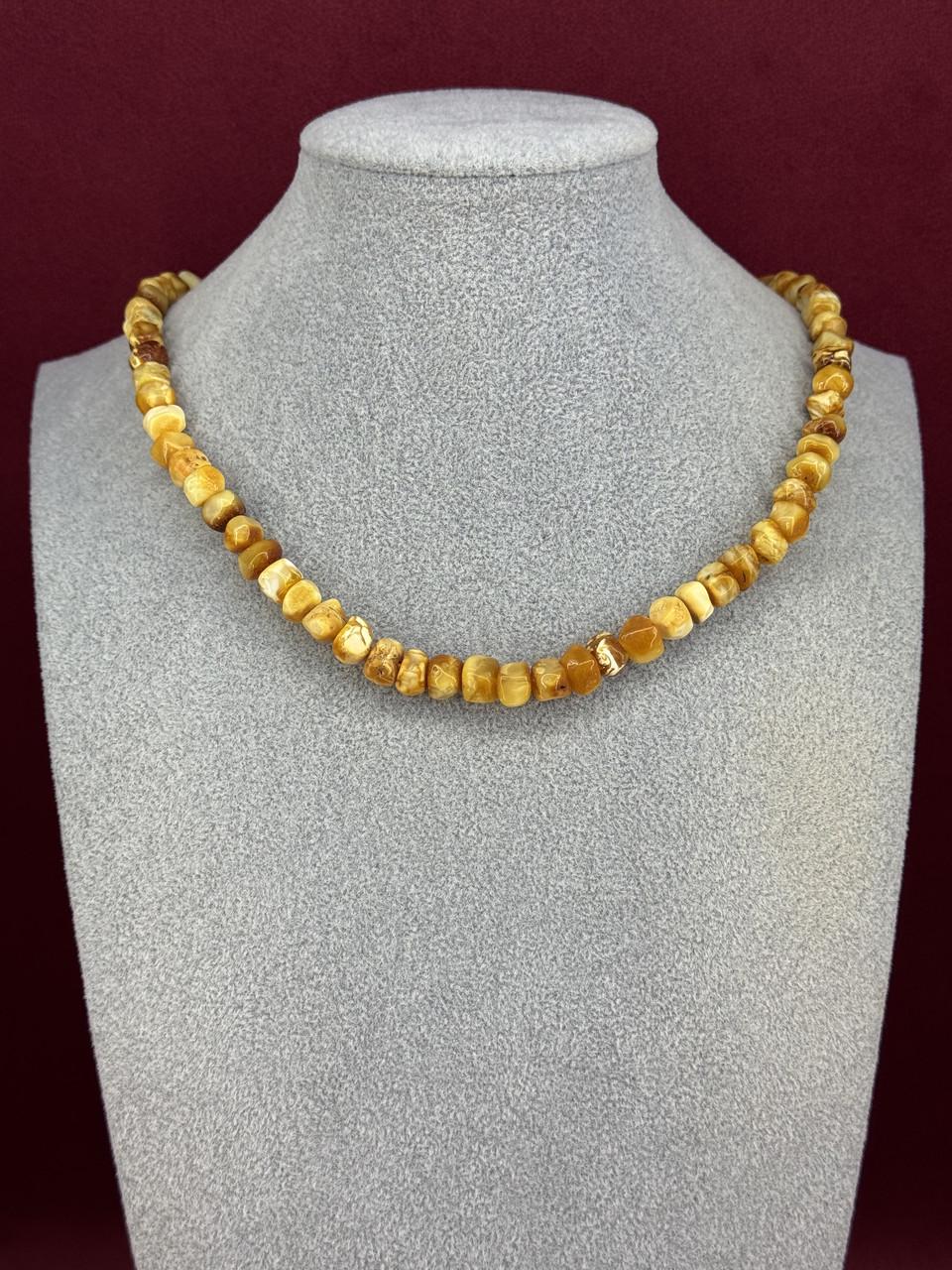 Бусы из янтаря лечебные 46 см (н-800)