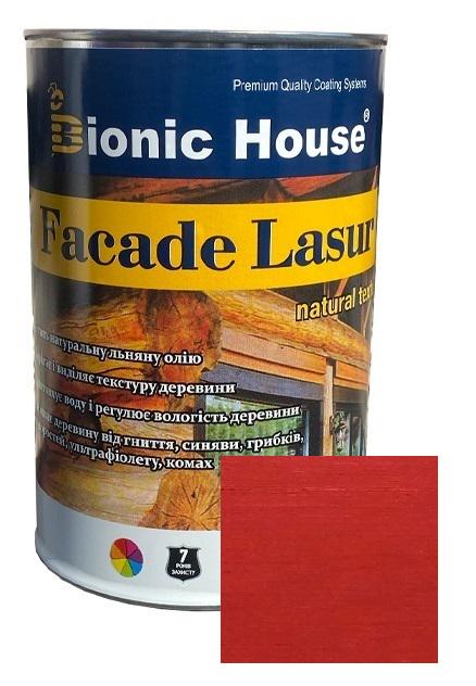 Краска фасадная для дерева Facade Lasur 1 л Барбарис (18268609) - фото 1 Краска фасадная для дерева Facade Lasur 1 л Барбарис (18268609) - фото 1