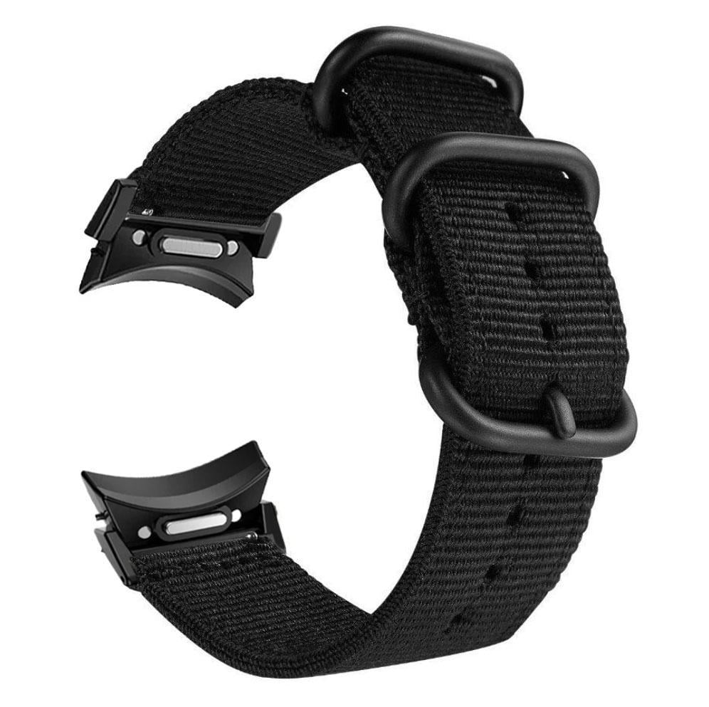 Ремешок нейлоновый Primolux Traveller для часов Samsung Galaxy Watch 7/Watch 6/Watch FE Black (35369937)