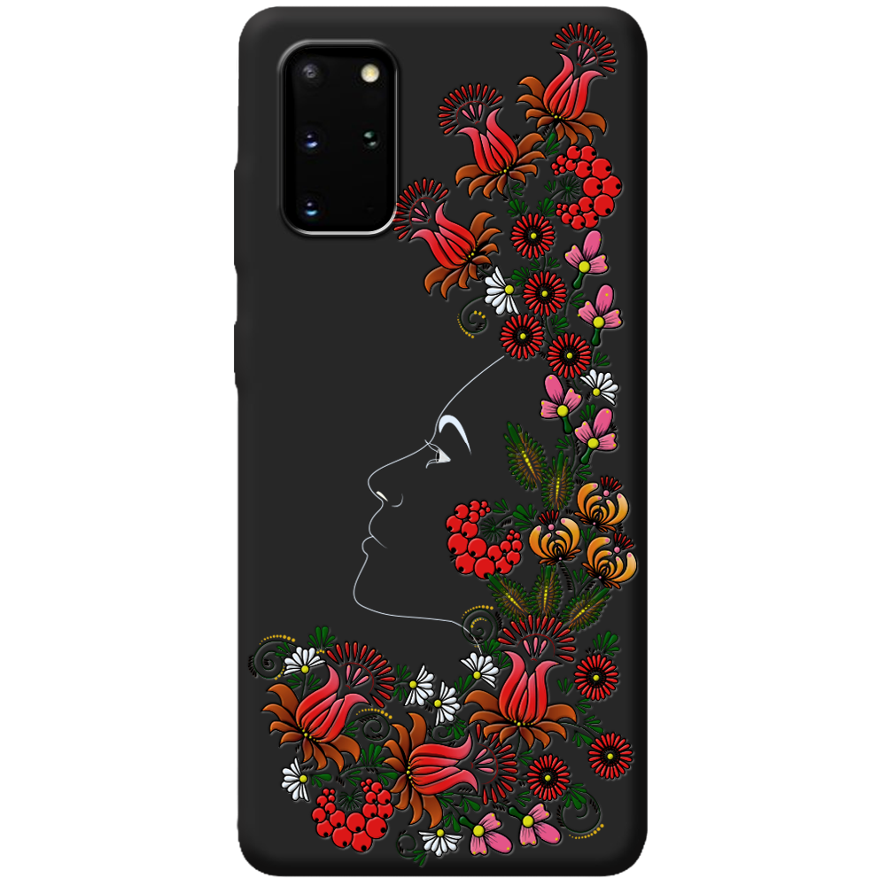 Чохол Boxface Samsung G985 Galaxy S20 Plus 3D Ukrainian Muse Чорний силікон (38875-bk64-44016) - фото 1