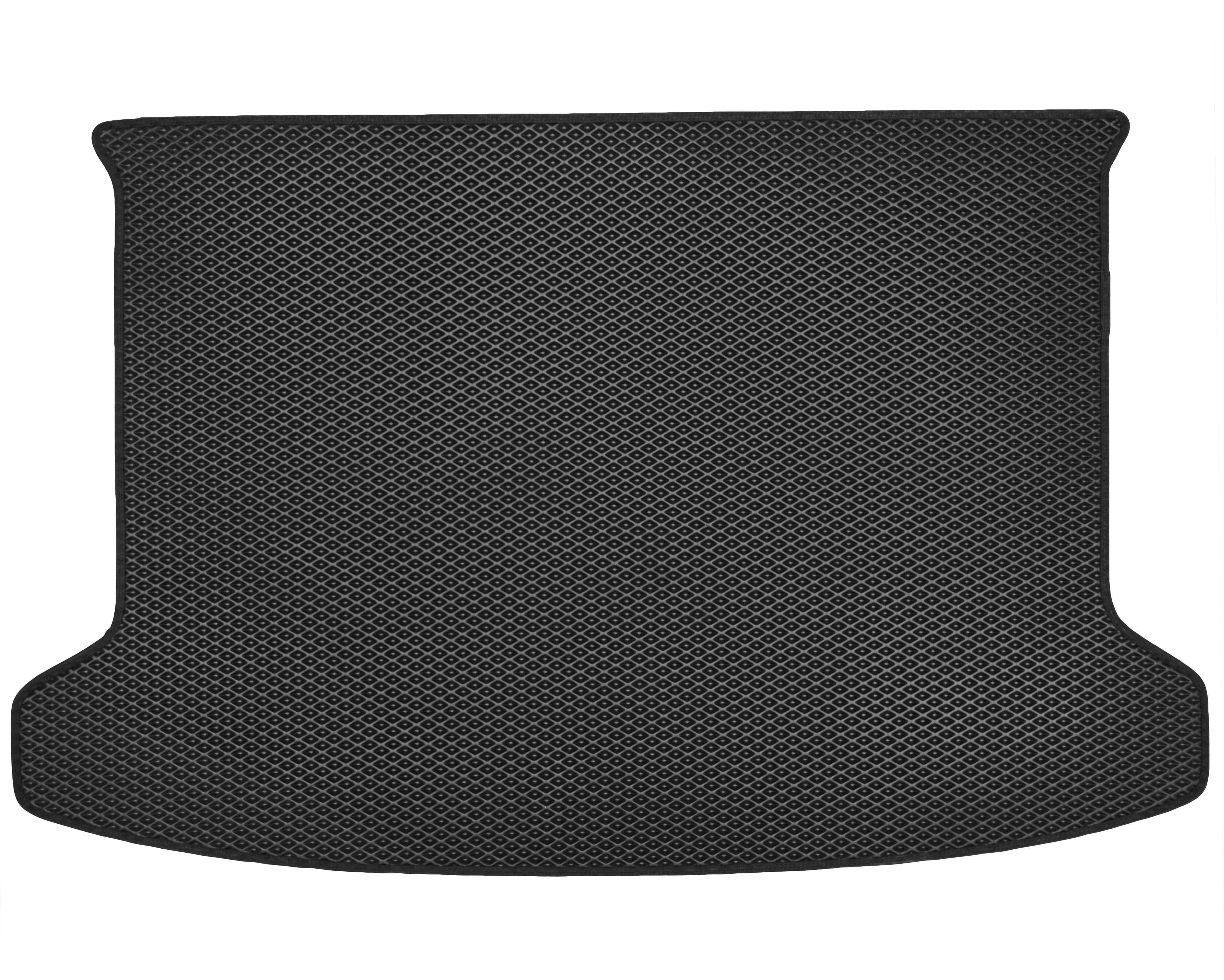 Коврик в багажник для Kia Rio '2017- хэтчбек X-Line EVA-полимерный Черный