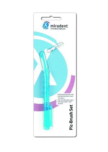 Держатель для Ержиков Miradent Pic Brush Set и один Ершик Белый (349)
