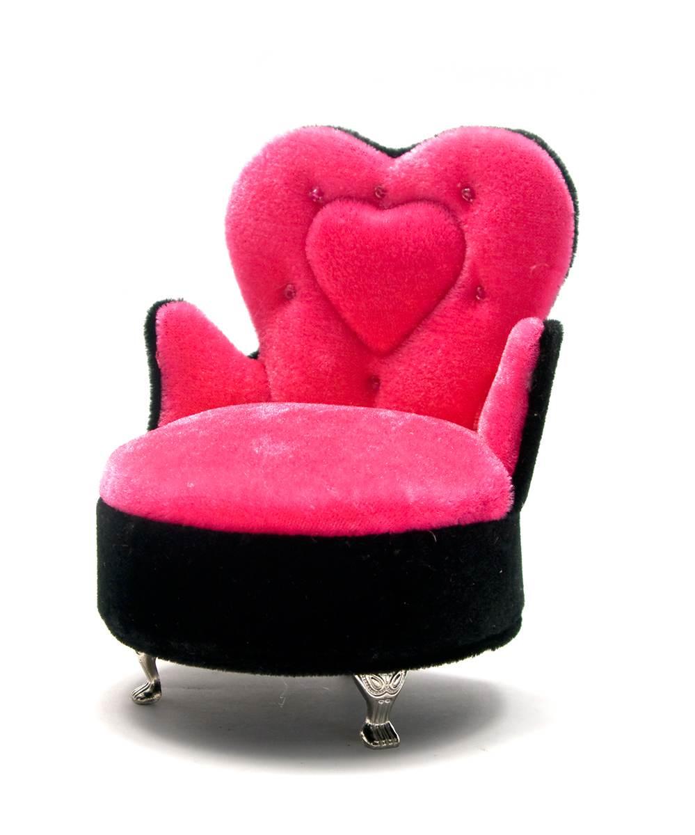 Скринька для біжутерії з дзеркальцем крісло 14х11,5х10 см