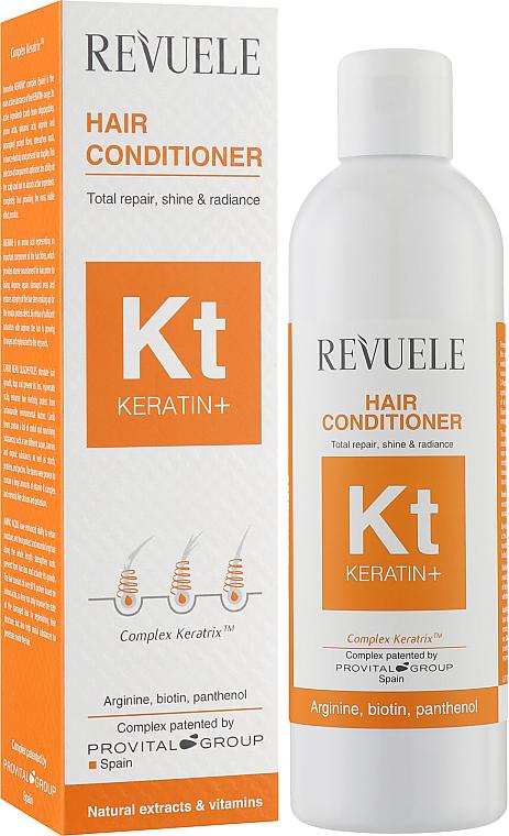 Кондиционер Revuele Keratin+ для ломких тусклых и тонких волос 200 мл (14428)