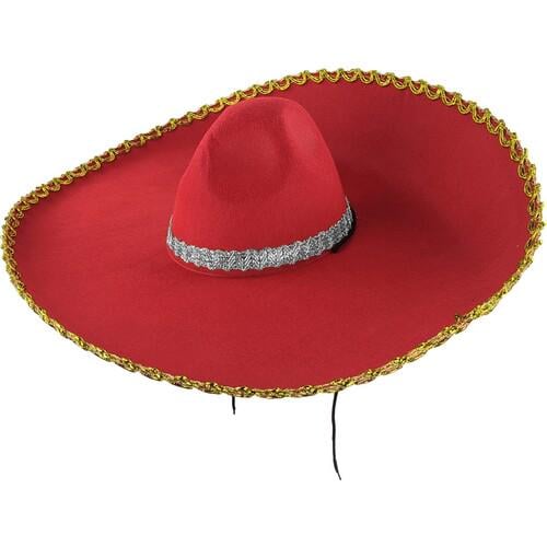 Сомбреро Мексиканец SETA Decor 19-271RD-GL
