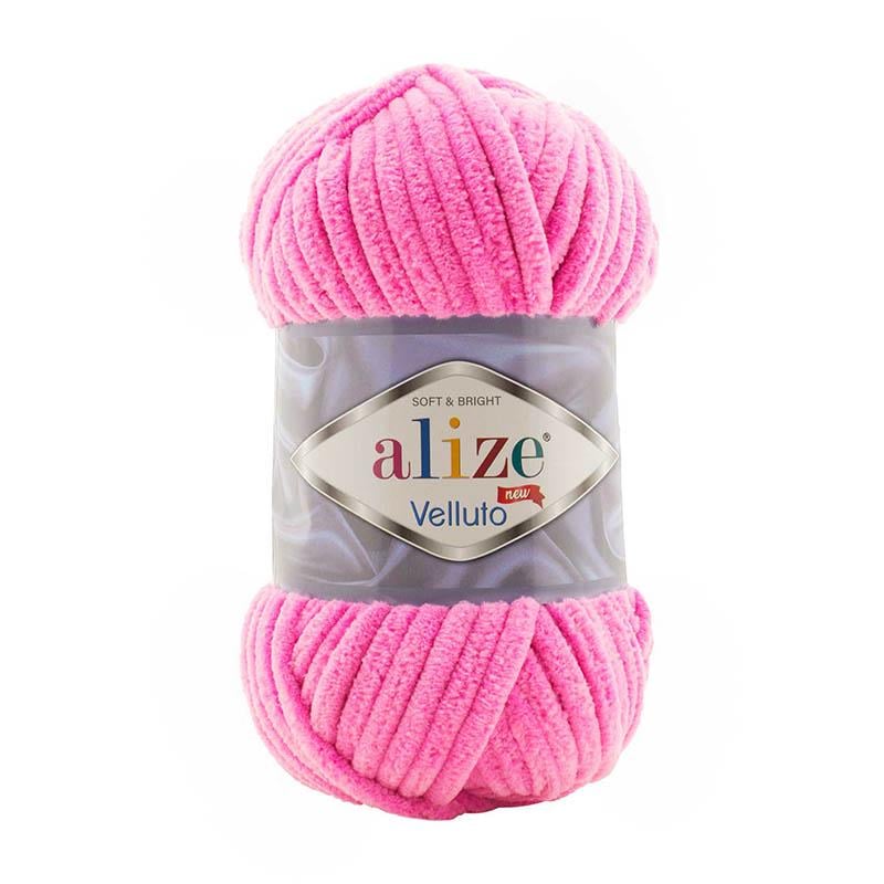 Пряжа Alize Velluto 121 Нежно-розовый
