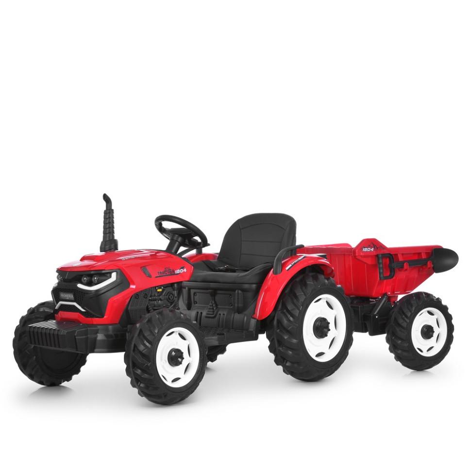 Детский электромобиль Трактор Bambi Racer с прицепом до 30 кг 2WD Красный (DE-169-E-784) Детский электромобиль Трактор Bambi Racer с прицепом до 30 кг 2WD Красный (DE-169-E-784)