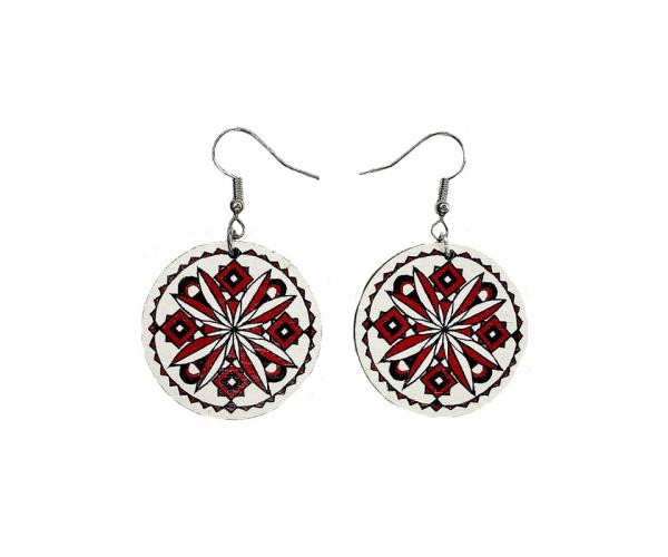 Сережки дерев'яні №8 (30379169)