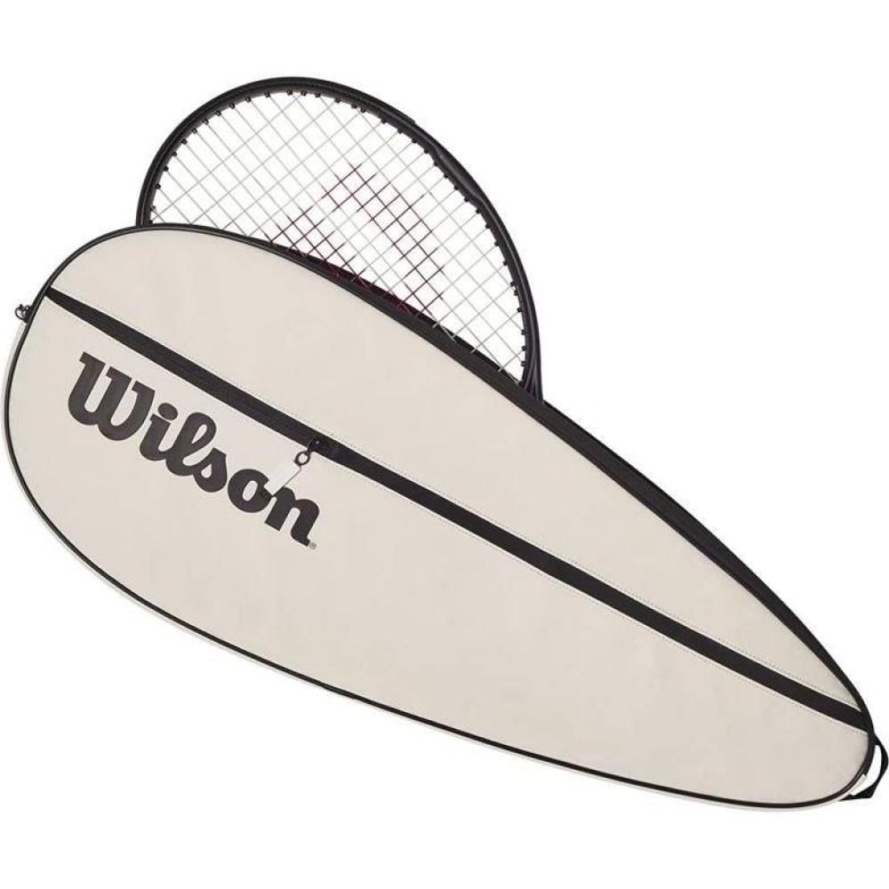 Чехол теннисный Wilson PREMIUM TENNIS RACQUET COVER CREAM (WR8027701001)