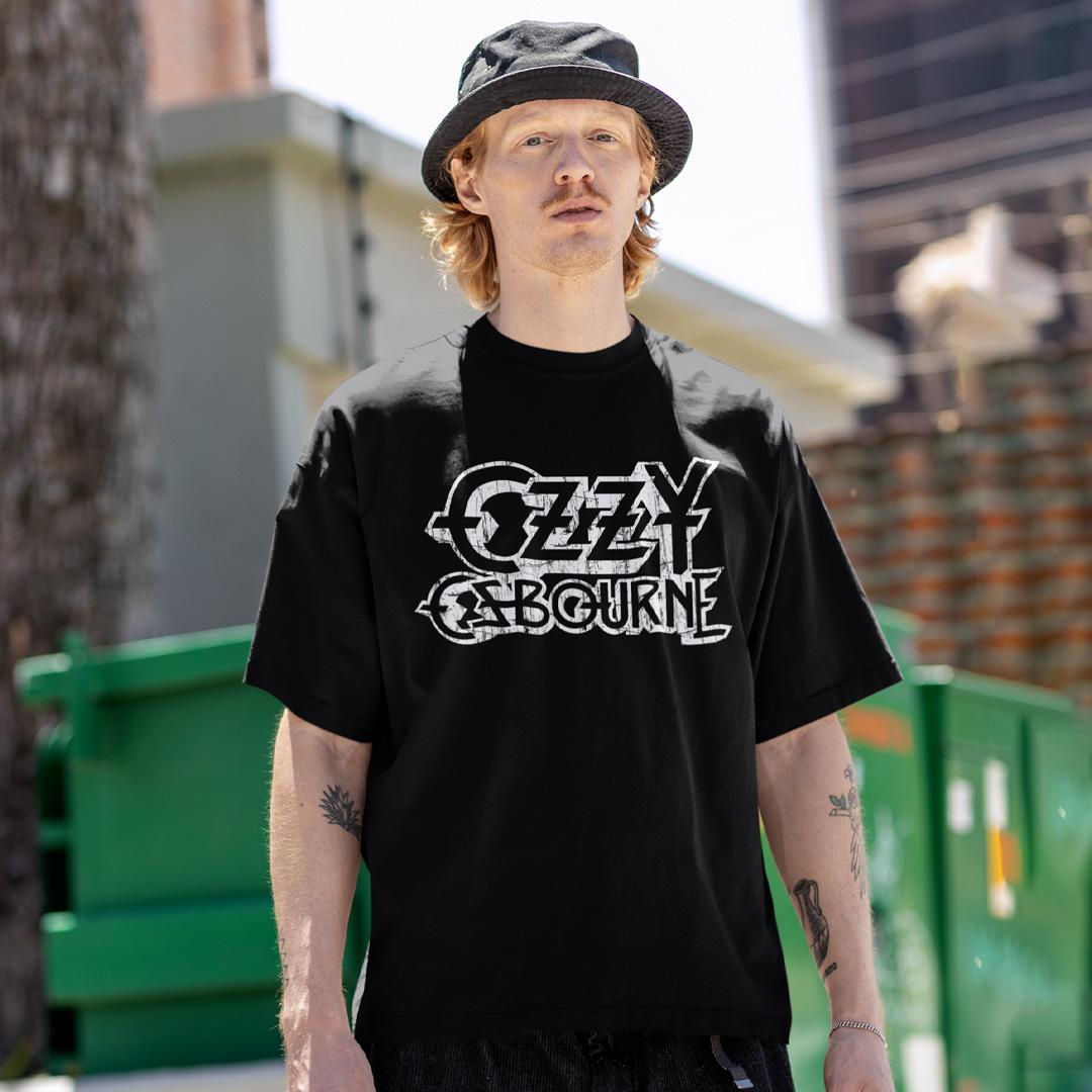 Футболка унисекс Ozzy Osbourne Old Logo 4XL Черный (00000008884)