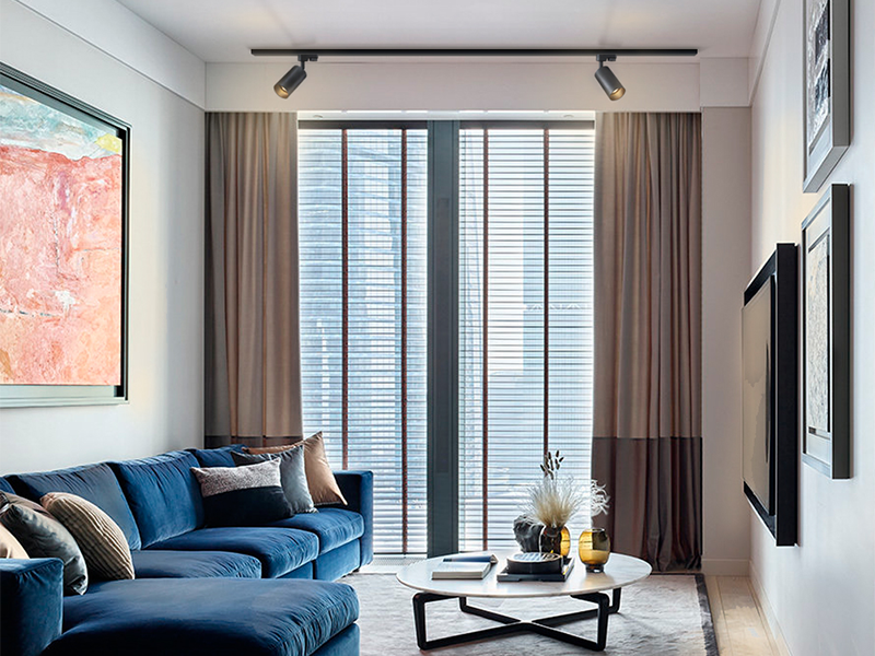 Светильник светодиодный трековый Videx VL-SPF06C-B под лампу GU10 Черный (8926) - фото 4