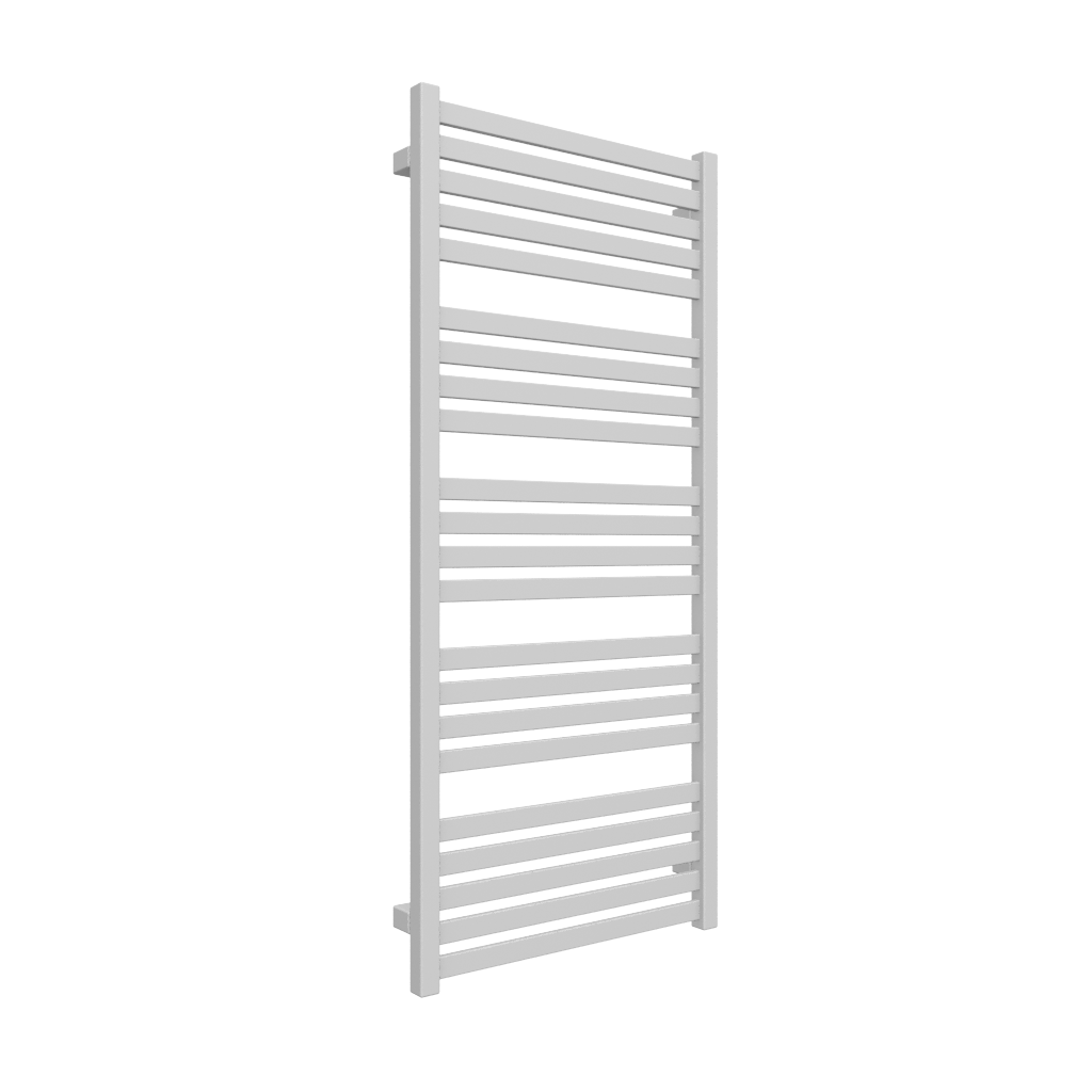 Полотенцесушитель комбинированный Terma Marlin с тэном MOA с вентилем Integra 1185x530 мм White mat (671)