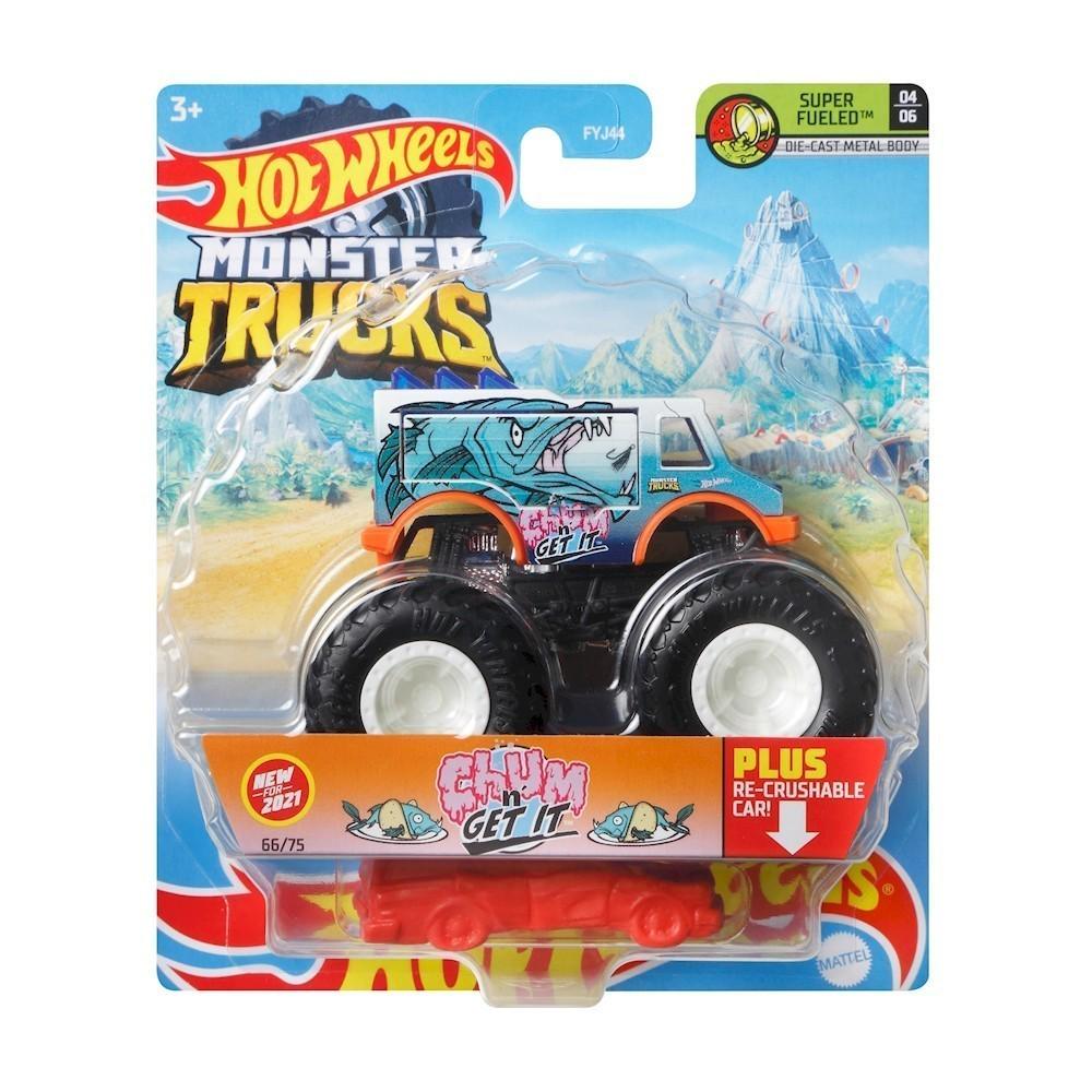 Машинка-позашляховик Hot Wheels Monster Trucks Chum N' Get It FYJ44-104 (155818) Машинка-позашляховик Hot Wheels Monster Trucks Chum N' Get It FYJ44-104 (155818)
