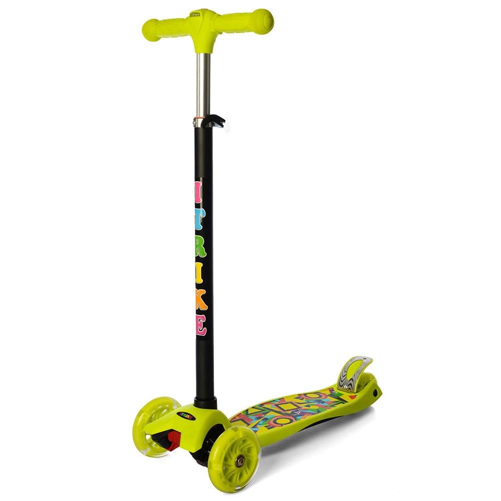 Самокат iTrike JR 3-055-GR1-L - фото 1 Самокат iTrike JR 3-055-GR1-L - фото 1