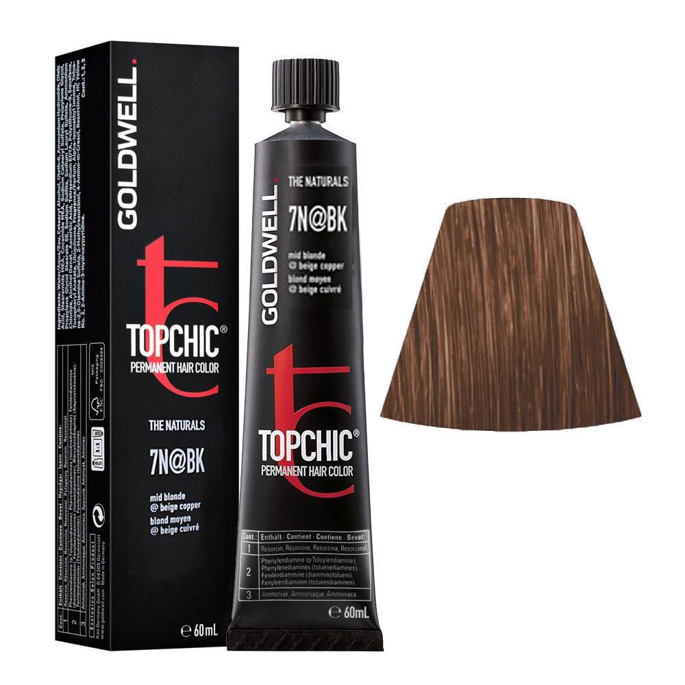 Фарба для волосся Goldwell Topchic Hair Color Coloration 7N@BK 60 мл (4021609019077)