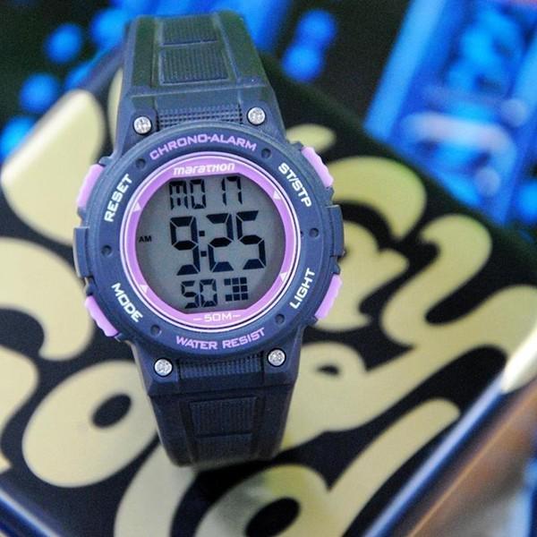 Наручний годинник жіночий Timex Marathon кварцевий Black (Tx5k84700) - фото 3